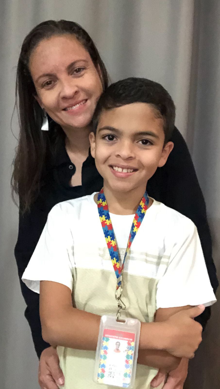 Mamãe Flávia e seu filhinho