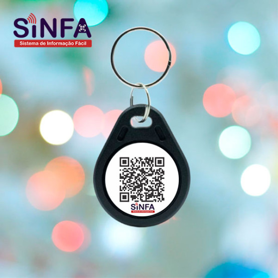 Pingente SINFA com Chip NFC Integrado